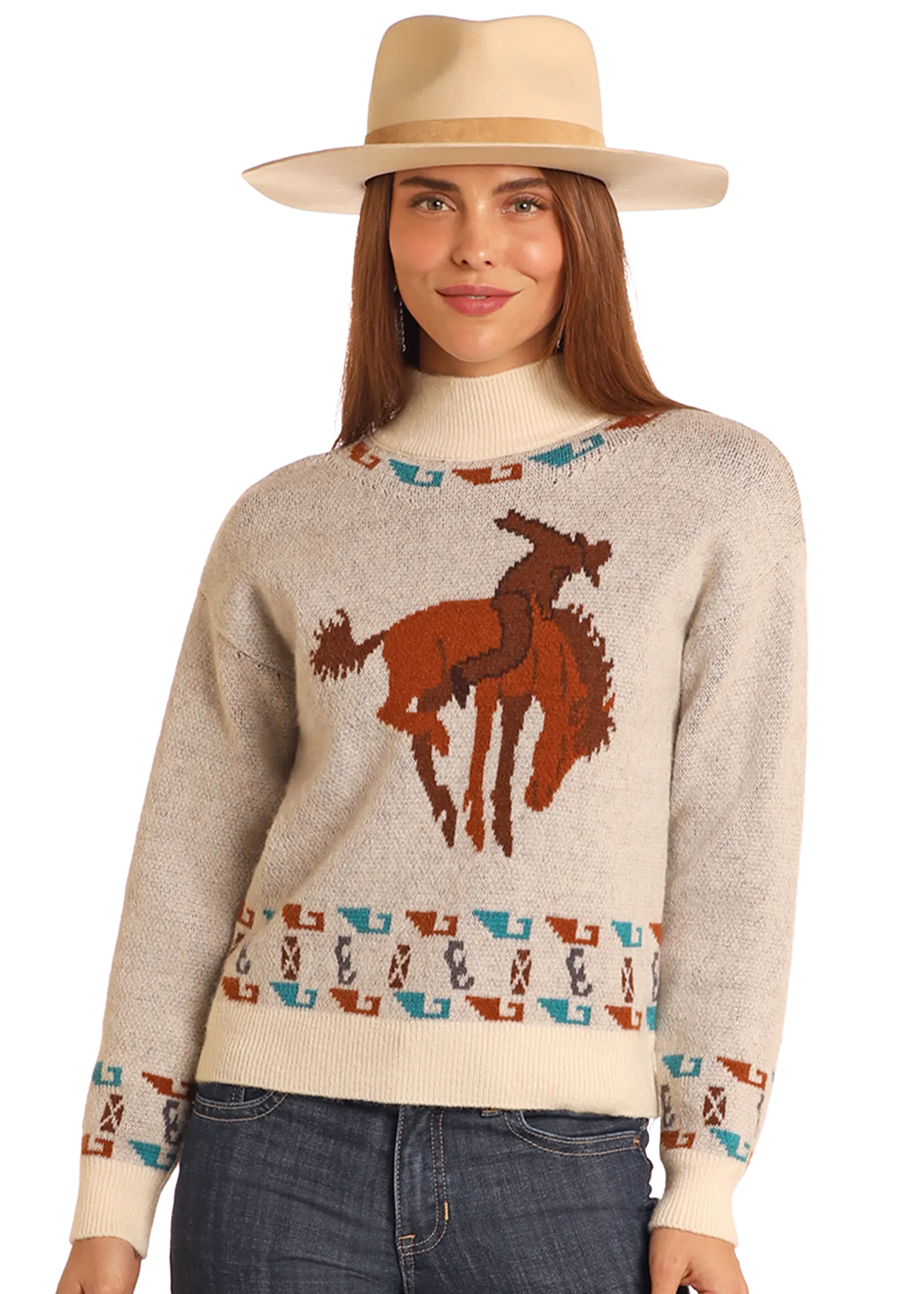 Bucking Bronc Sweater