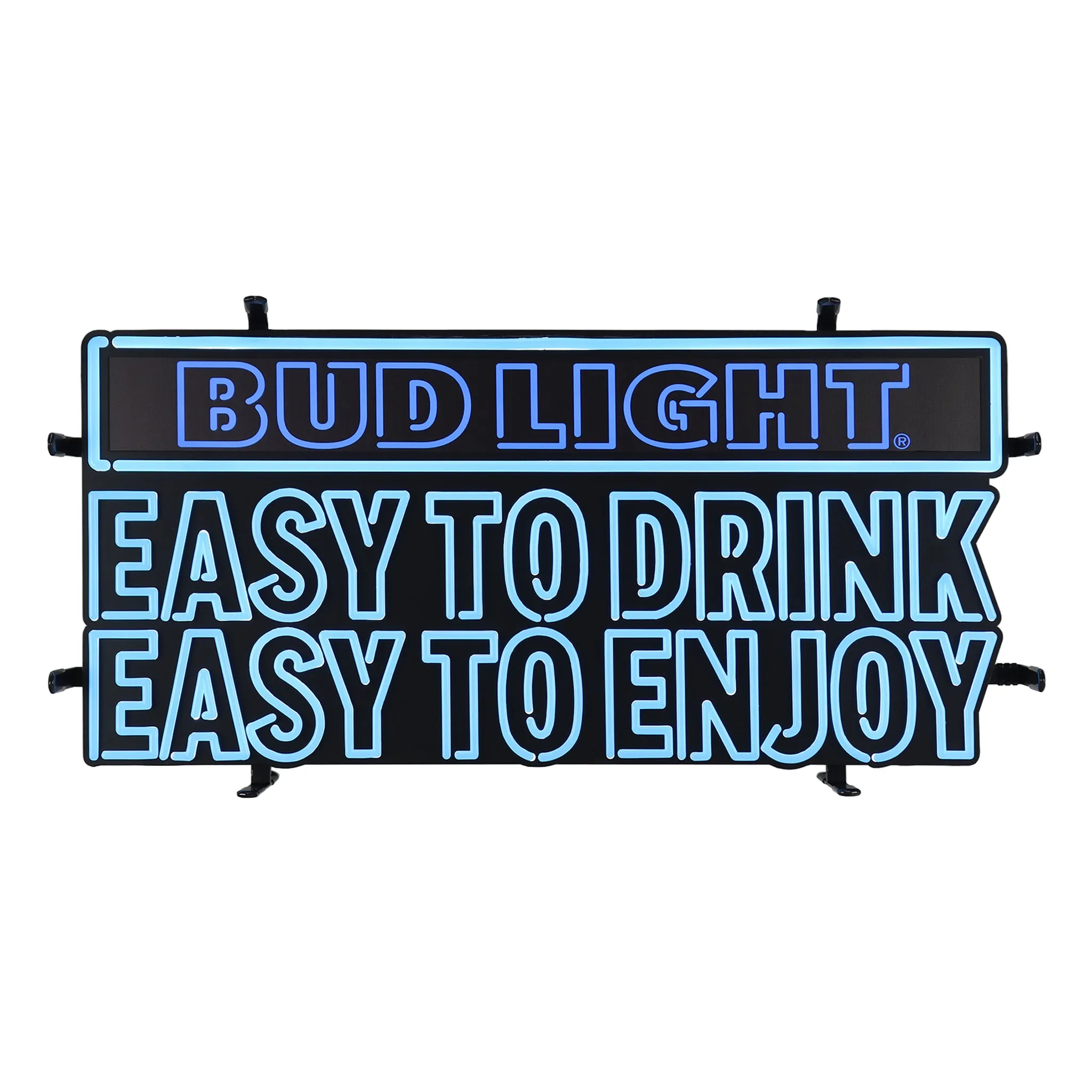 Bud Light "Easy to Drink, Easy to Enjoy" LED