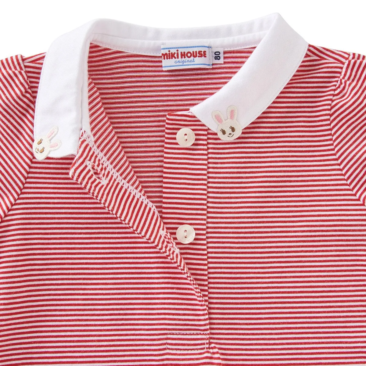 Bunny on Collar Shirt