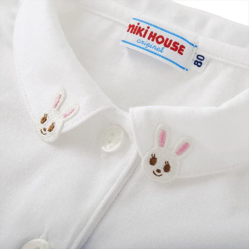 Bunny on Collar Shirt