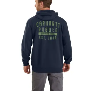 Carhartt® Original Fit Midweight Hooded Rugged Workwear Graphic Sweatshirt