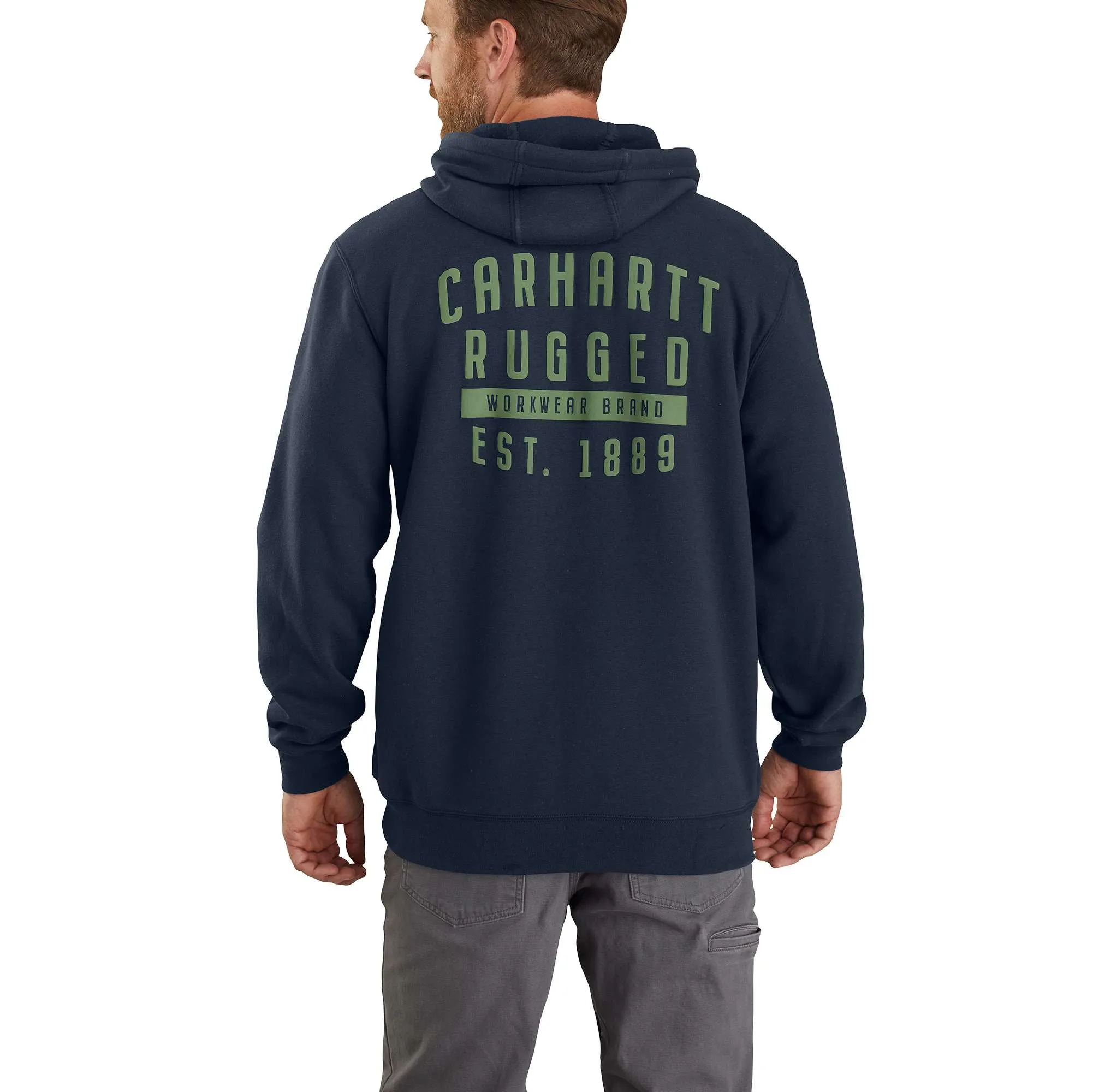 Carhartt® Original Fit Midweight Hooded Rugged Workwear Graphic Sweatshirt