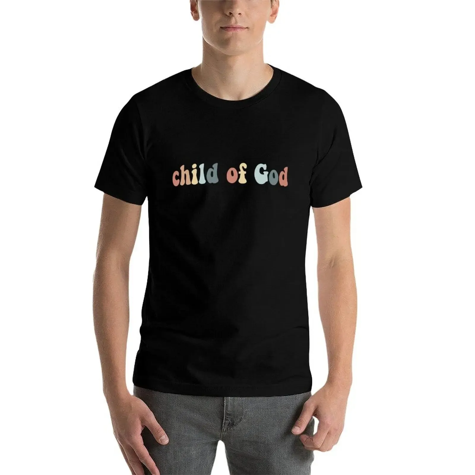 Christian Quote Retro Bible Verse - Child of God T-Shirt Summer Tops Shirts