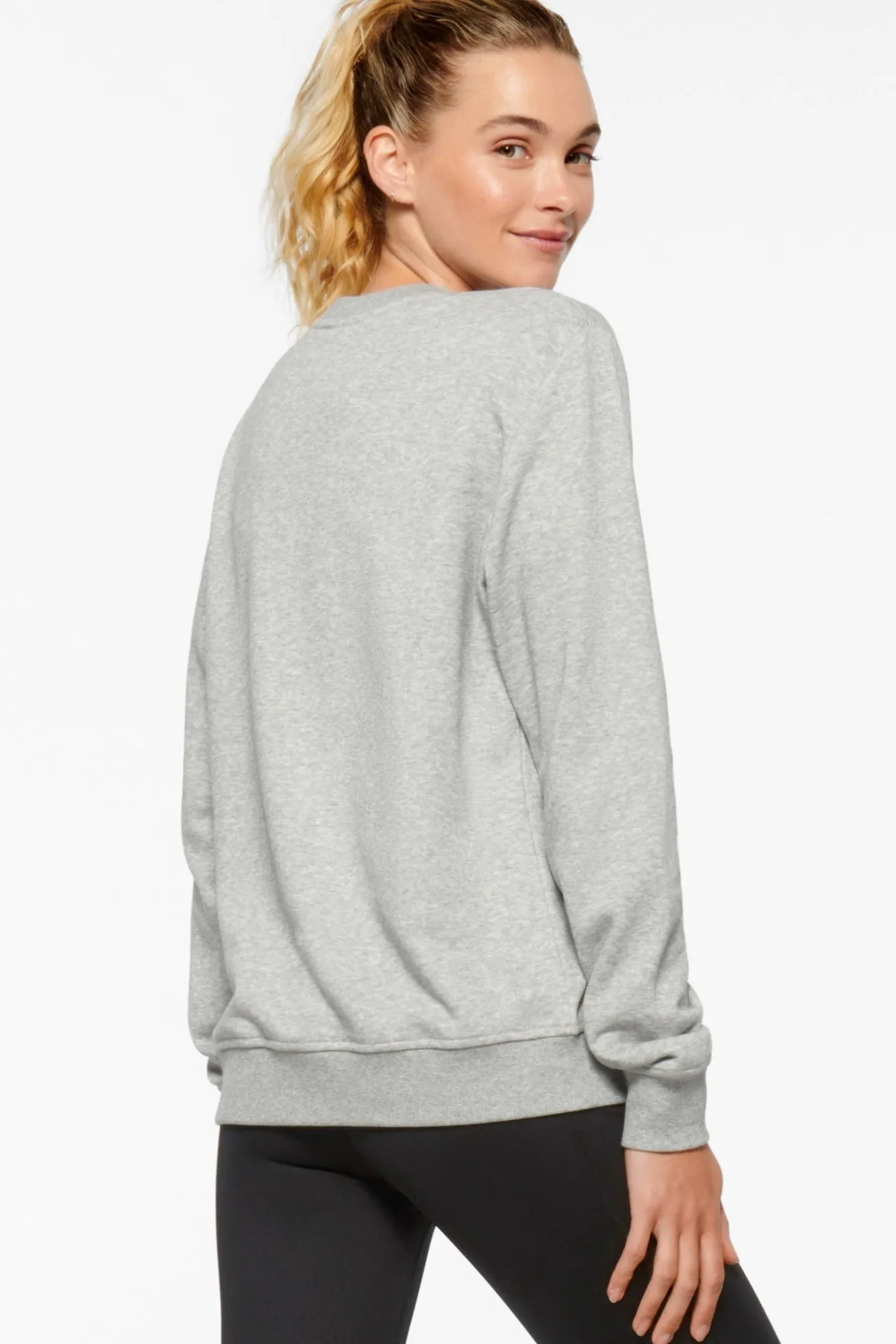 CLASSIC STACK SWEATER GREY