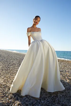 Coco corset satin ball gown