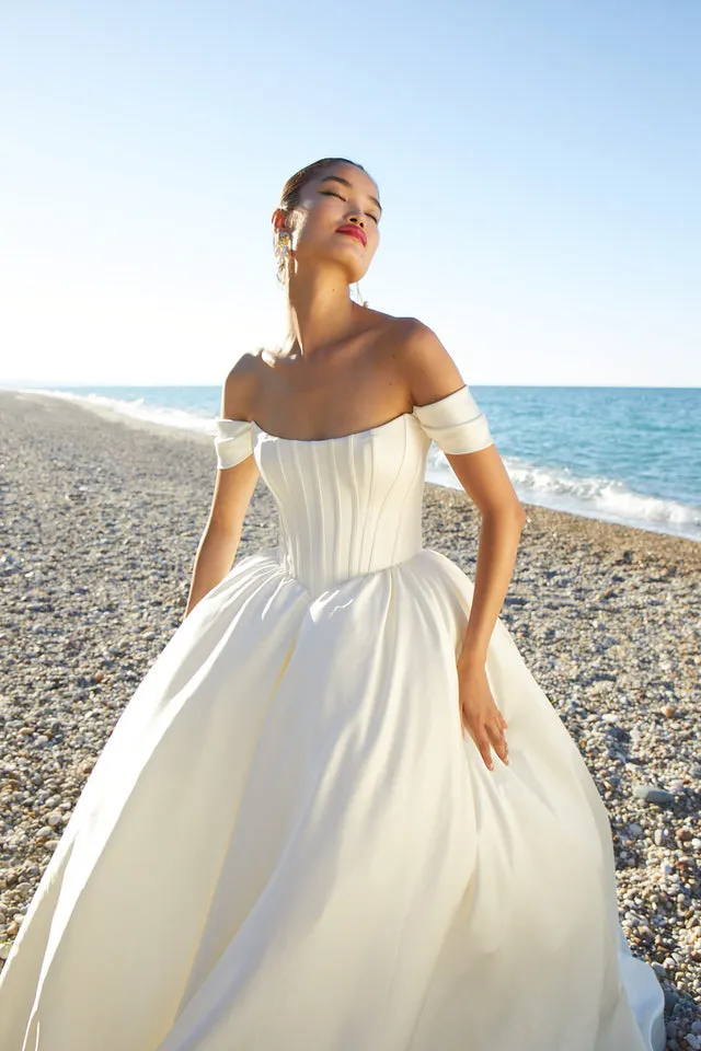 Coco corset satin ball gown