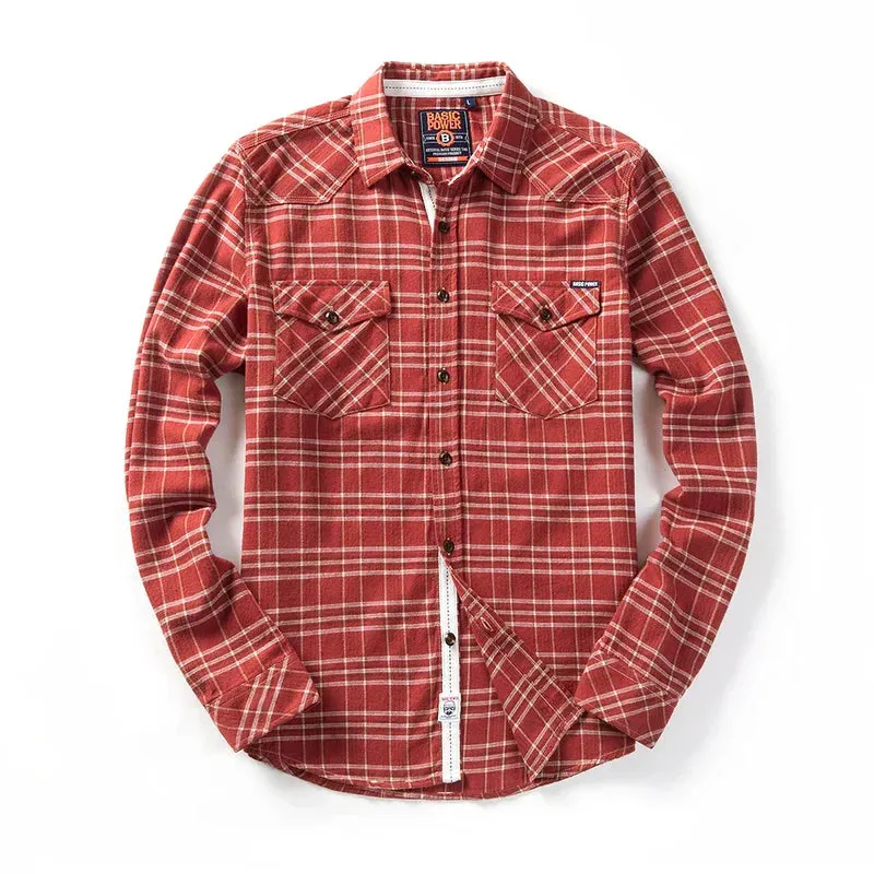 Colorado plaid hand fan