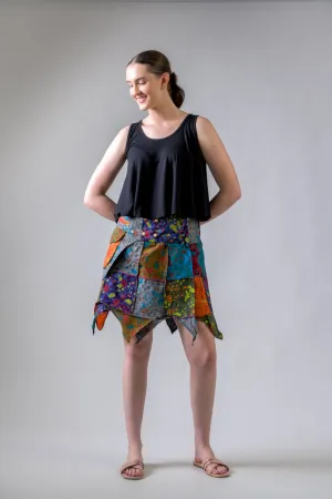 Colorful Mushroom Patches Skirt