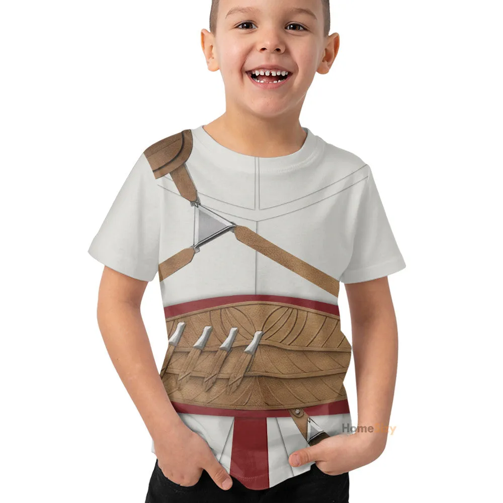 Cosplay Altar Ibn-LaAhad Assassin's Creed Custom Cosplay Costume Kid Tshirt QT301332Hg