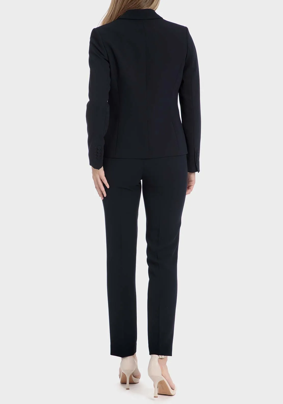 Crepe blazer - Blue / Navy