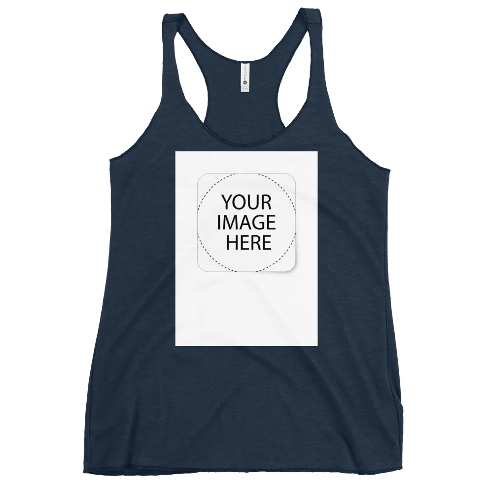 Custom Image Women's Racerback Tank