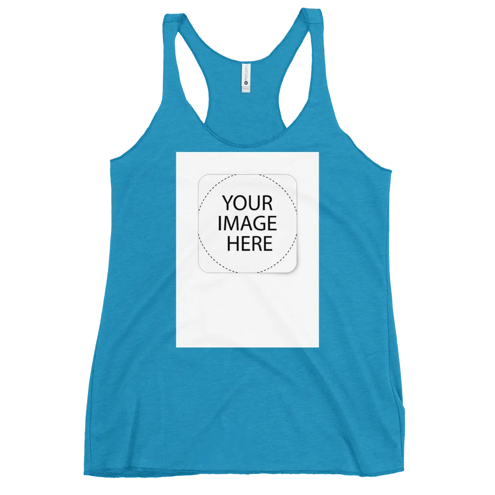 Custom Image Women's Racerback Tank