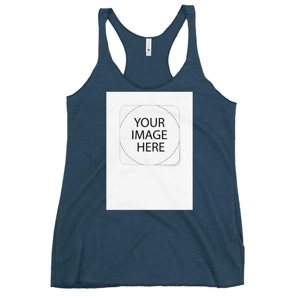Custom Image Women's Racerback Tank