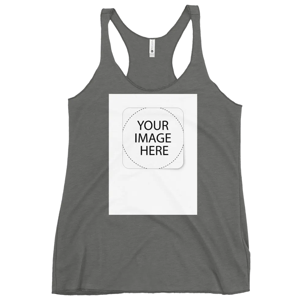 Custom Image Women's Racerback Tank