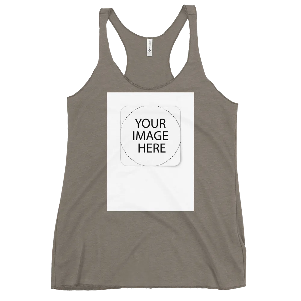 Custom Image Women's Racerback Tank