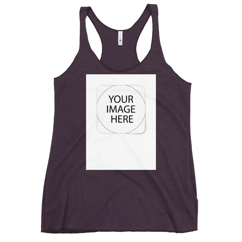 Custom Image Women's Racerback Tank