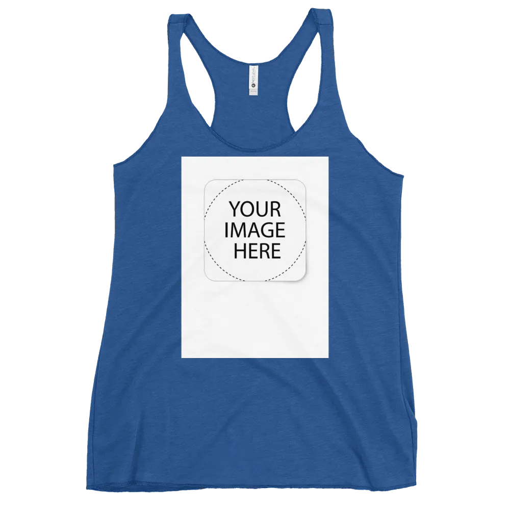 Custom Image Women's Racerback Tank