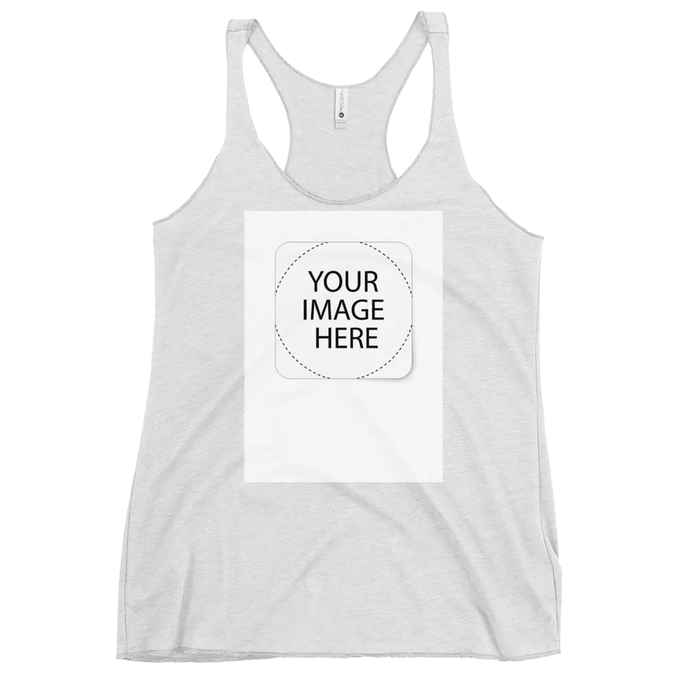 Custom Image Women's Racerback Tank
