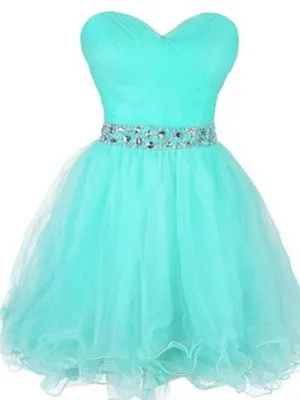 Custom Made Sweetheart Neck Short Prom Dress, Short Homecoming Dress, Short Graduation Dress
