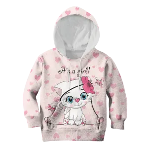 Cute Baby Catty Girl Custom Cosplay Kid Hoodie