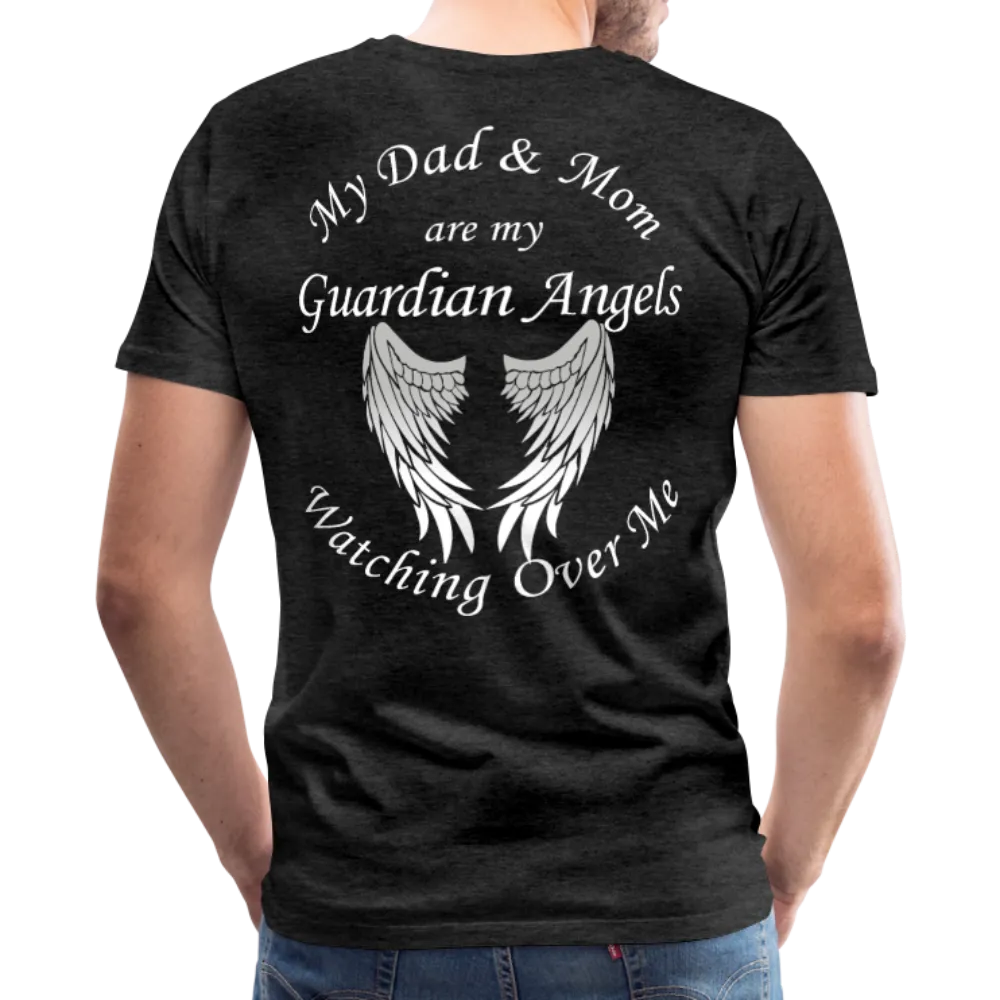 Dad and Mom Guardian Angels Men's Premium T-Shirt