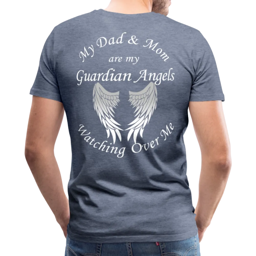 Dad and Mom Guardian Angels Men's Premium T-Shirt