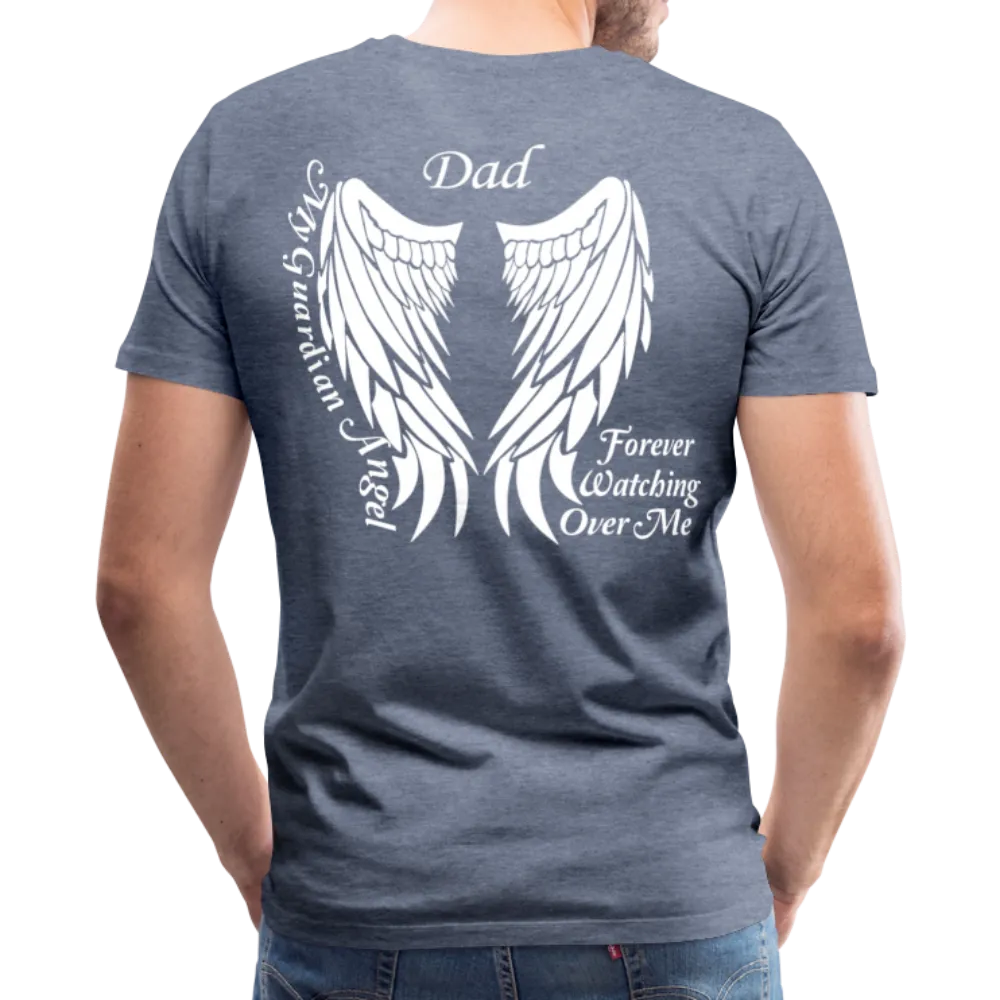 Dad Guardian Angel Men's Premium T-Shirt (CK3563)