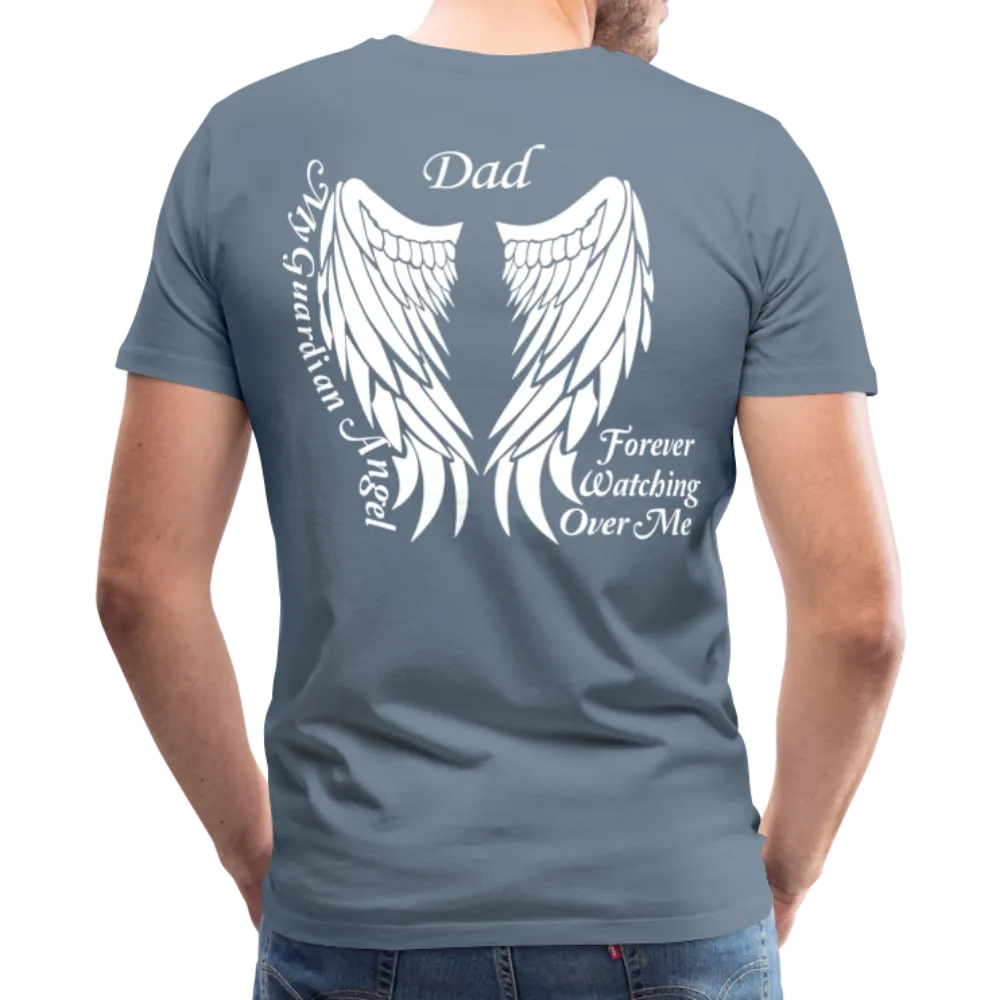 Dad Guardian Angel Men's Premium T-Shirt (CK3563)