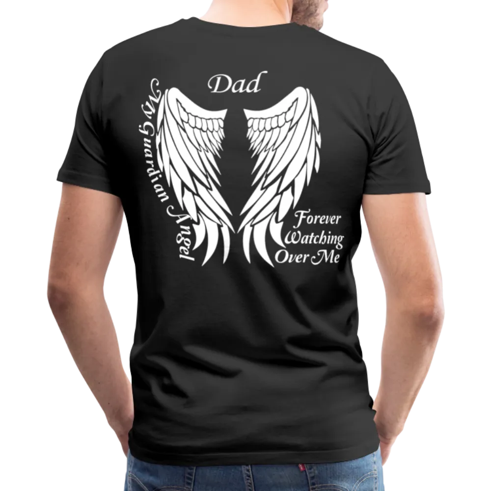 Dad Guardian Angel Men's Premium T-Shirt (CK3563)