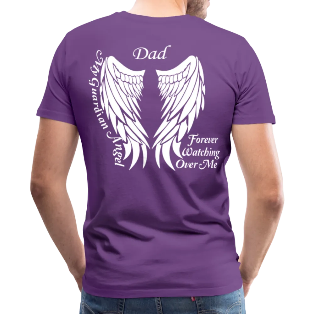 Dad Guardian Angel Men's Premium T-Shirt (CK3563)