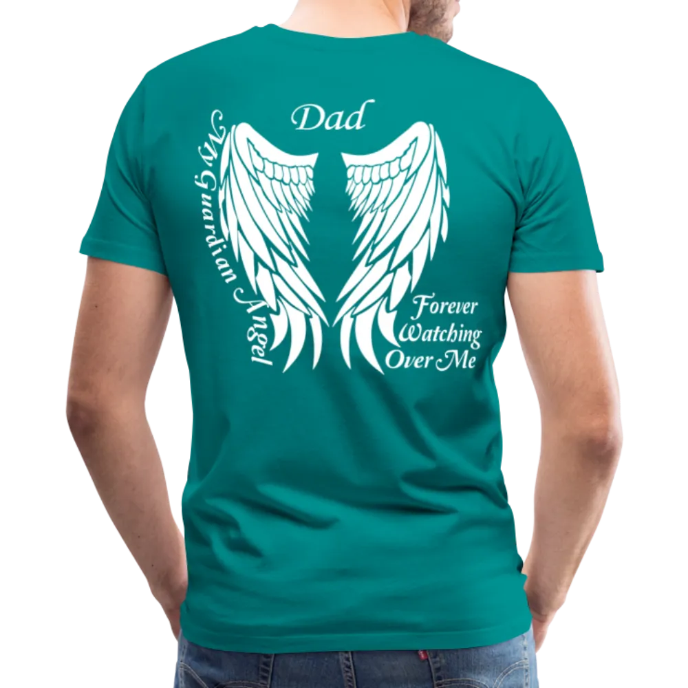 Dad Guardian Angel Men's Premium T-Shirt (CK3563)