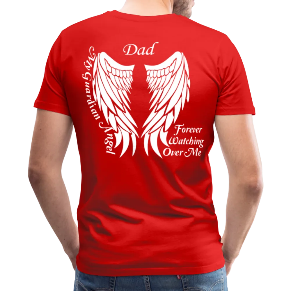 Dad Guardian Angel Men's Premium T-Shirt (CK3563)
