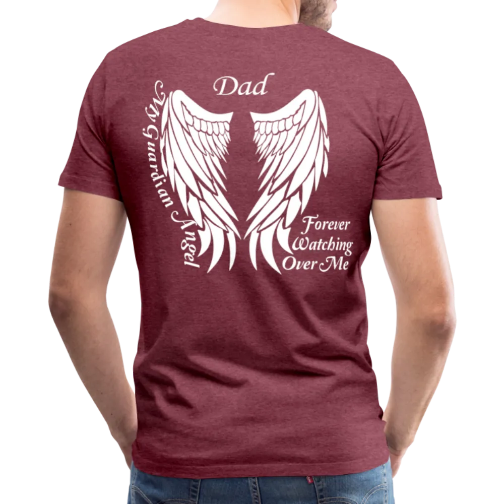 Dad Guardian Angel Men's Premium T-Shirt (CK3563)