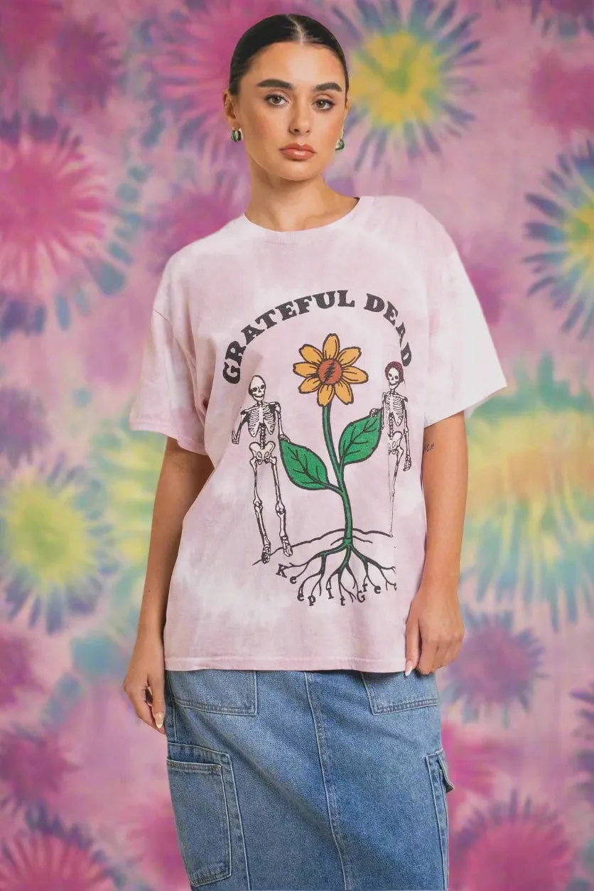 Daisy Street Grateful Dead Daisy Tie Dye Tee