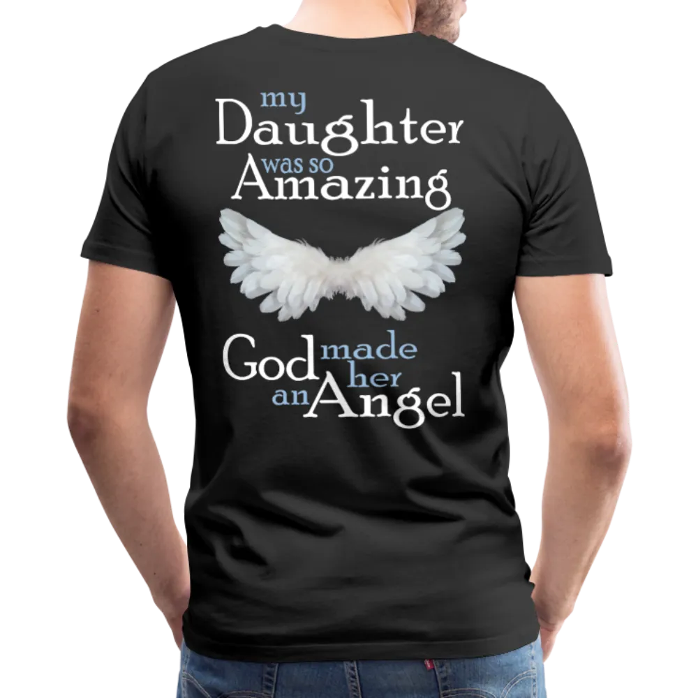 Daughter Amazing Angel Men's Premium T-Shirt (CK1608U)