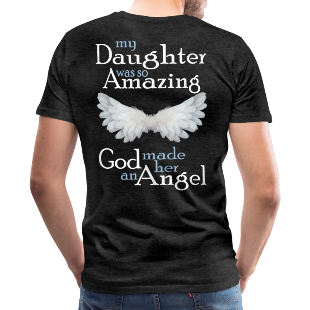 Daughter Amazing Angel Men's Premium T-Shirt (CK1608U)