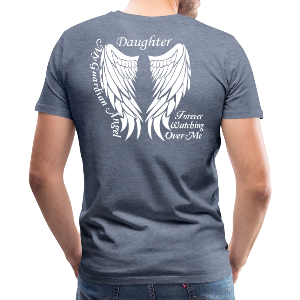 Daughter Guardian Angel Men's Premium T-Shirt (CK1606)
