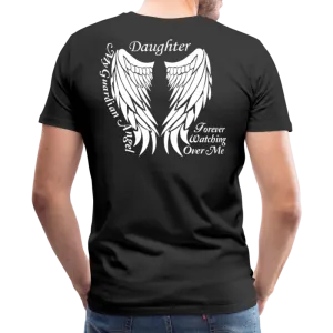 Daughter Guardian Angel Men's Premium T-Shirt (CK1606)