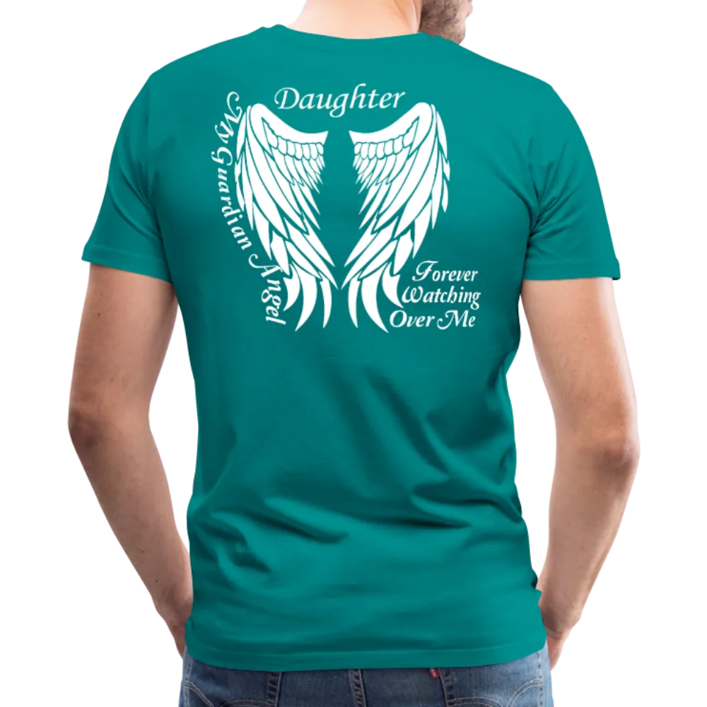 Daughter Guardian Angel Men's Premium T-Shirt (CK1606)