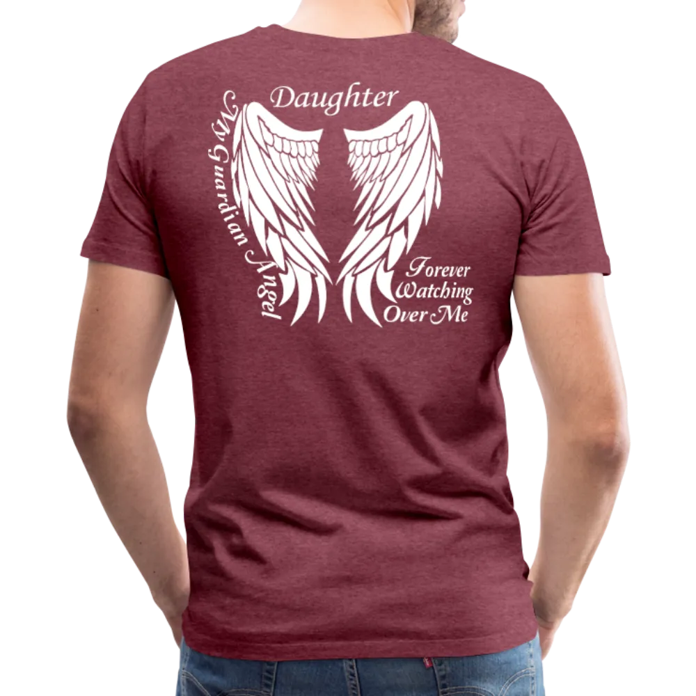 Daughter Guardian Angel Men's Premium T-Shirt (CK1606)