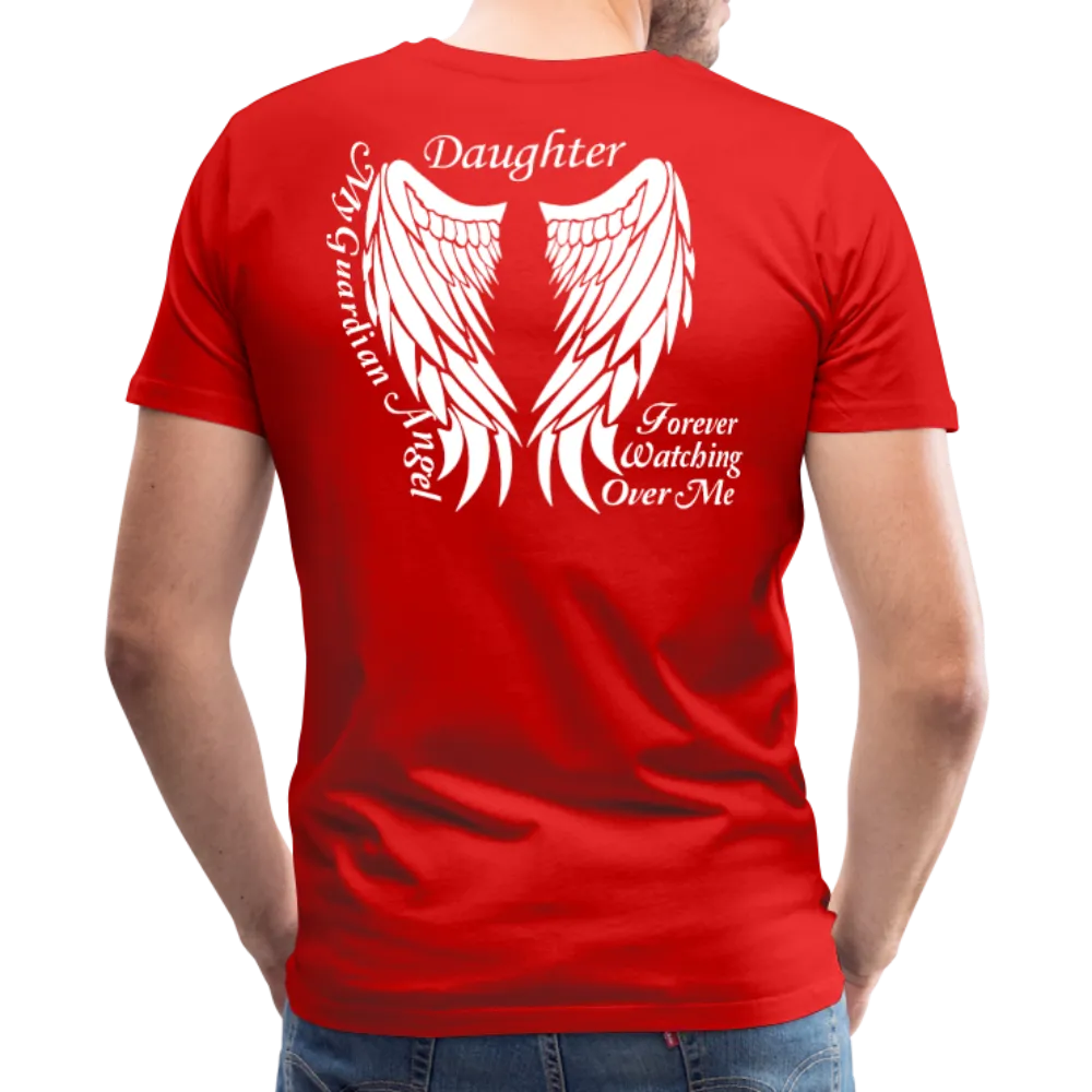 Daughter Guardian Angel Men's Premium T-Shirt (CK1606)