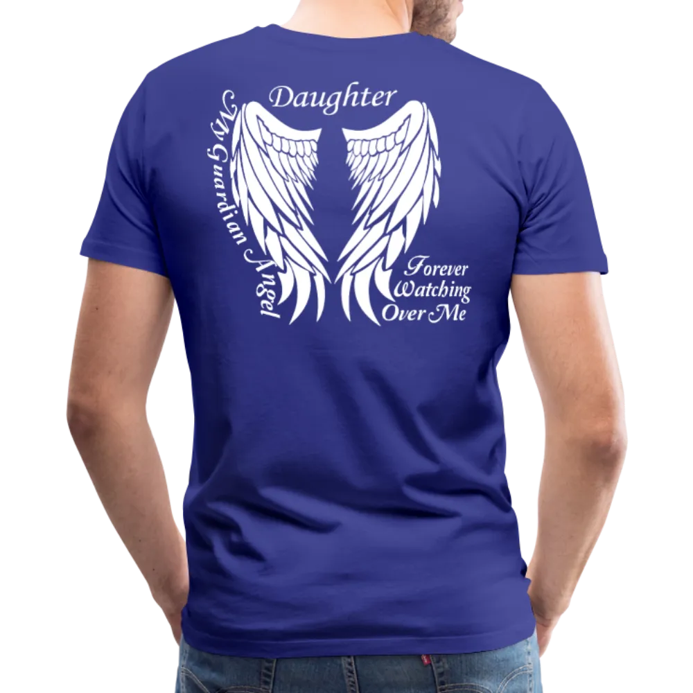 Daughter Guardian Angel Men's Premium T-Shirt (CK1606)