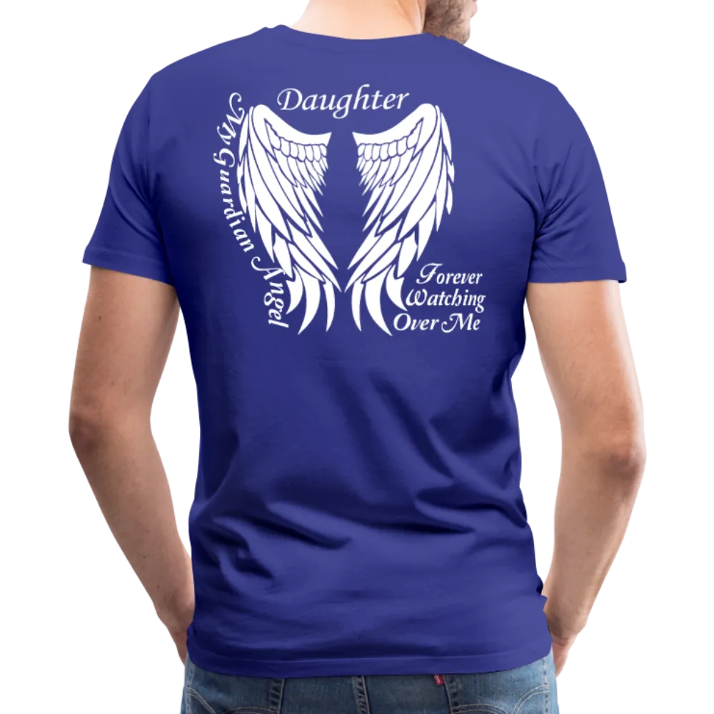 Daughter Guardian Angel Men's Premium T-Shirt (CK1606)