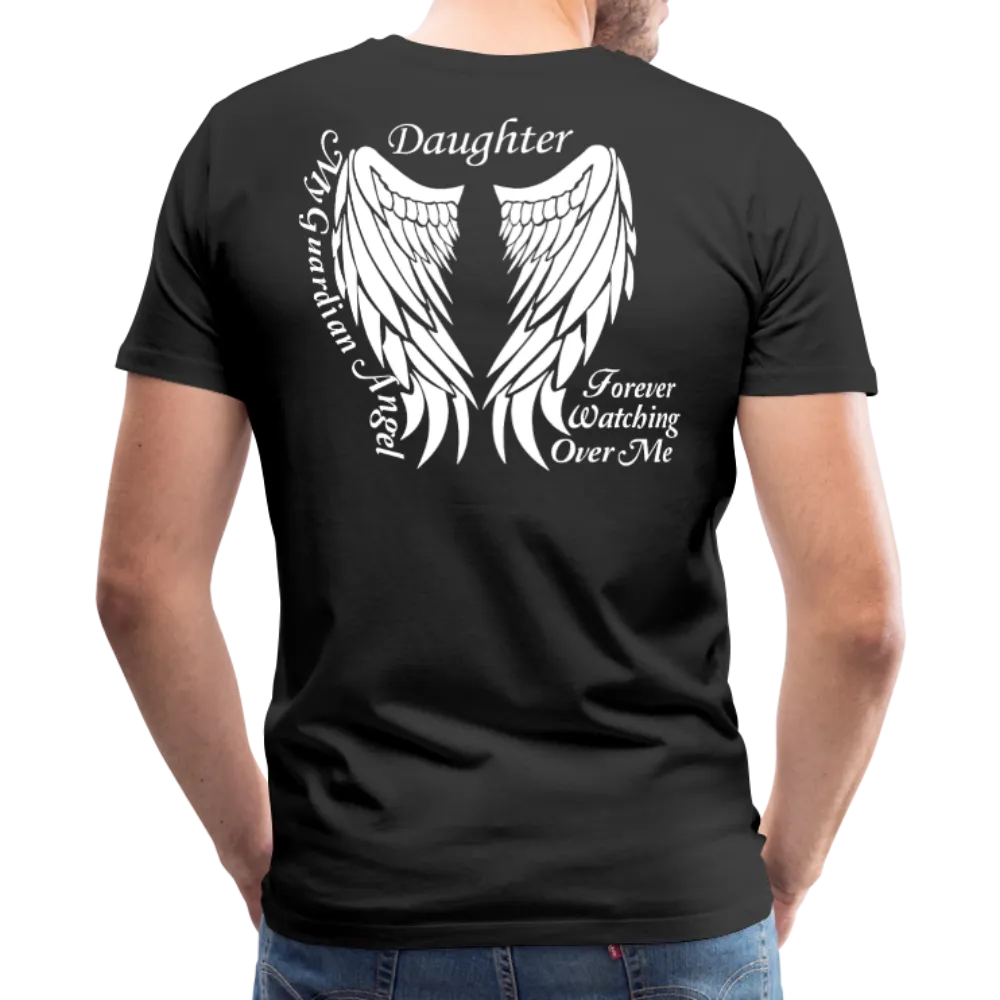 Daughter Guardian Angel Men's Premium T-Shirt (CK1606)