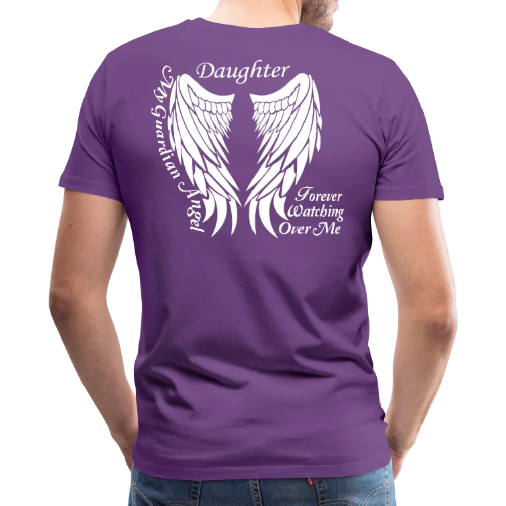 Daughter Guardian Angel Men's Premium T-Shirt (CK1606)