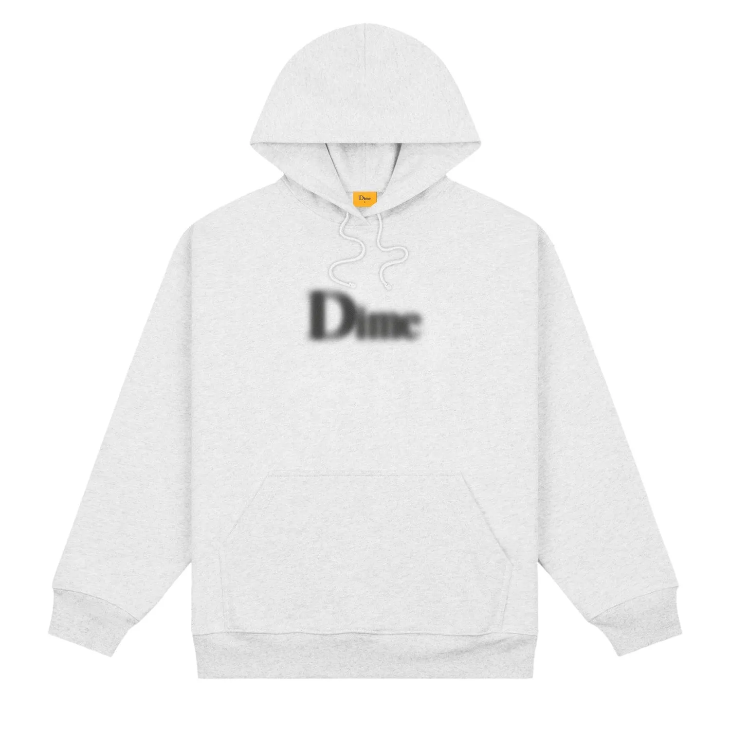 Dime Men Classic Blurry Hoodie Ash