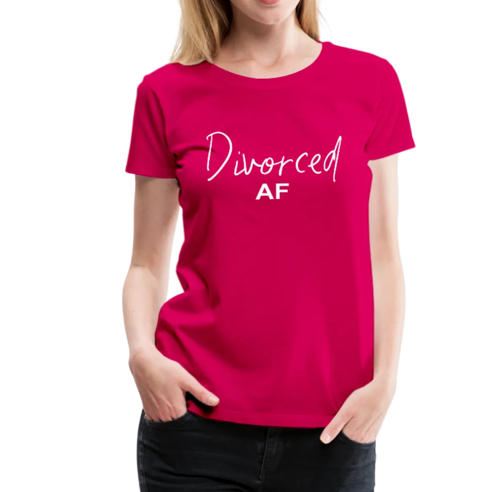 Divorced AF Women’s Premium T-Shirt (CK1572