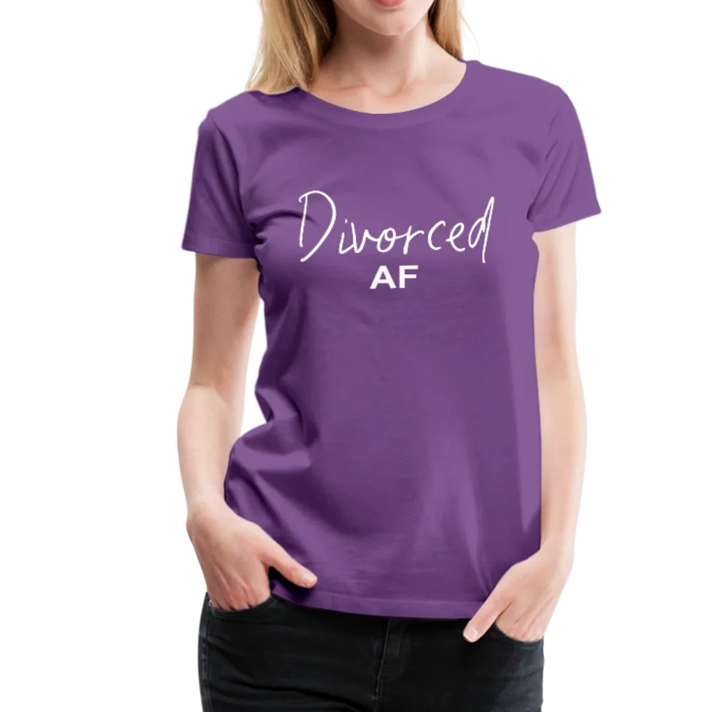 Divorced AF Women’s Premium T-Shirt (CK1572