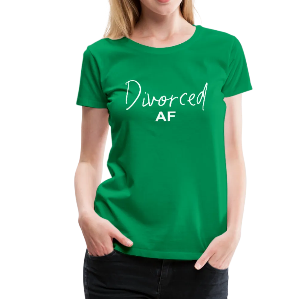 Divorced AF Women’s Premium T-Shirt (CK1572