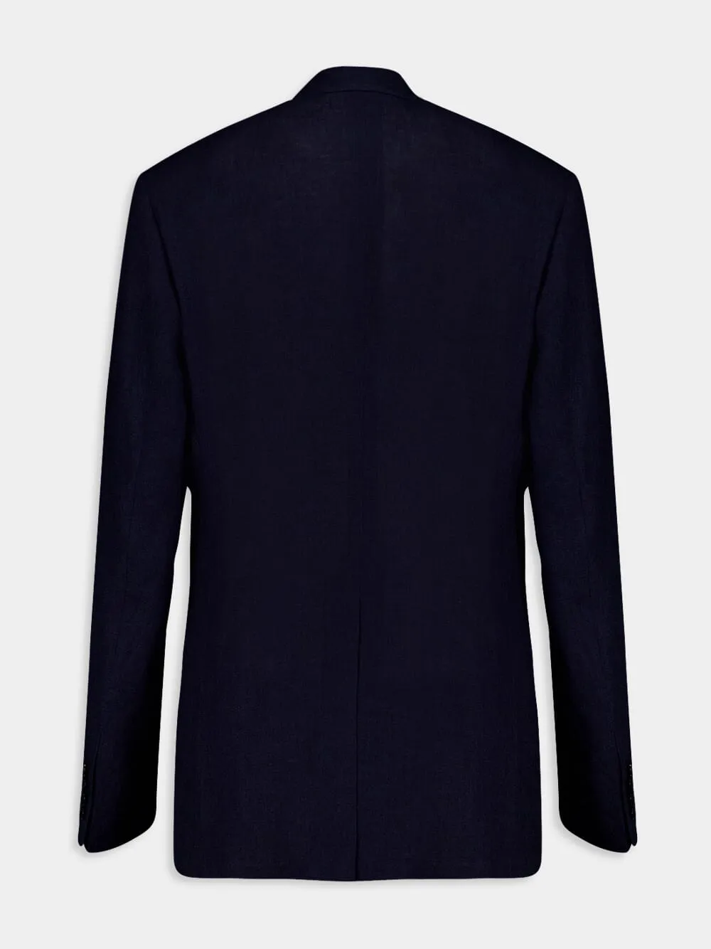 Double-Breasted Pinstripe Jacket